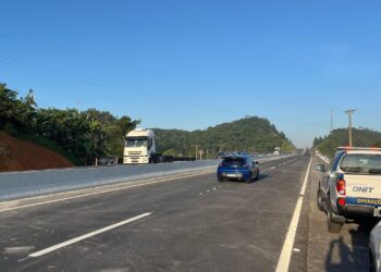 DNIT libera viaduto na BR-280, em Guaramirim