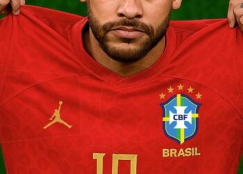 Deputado catarinense quer proibir uniforme vermelho na seleção brasileira