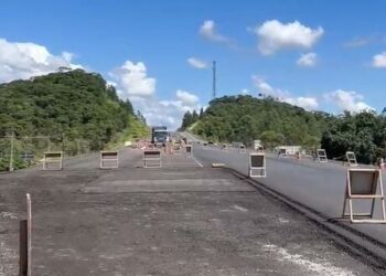 Novo viaduto na BR-280, em Guaramirim, será liberado nesta terça-feira (22)