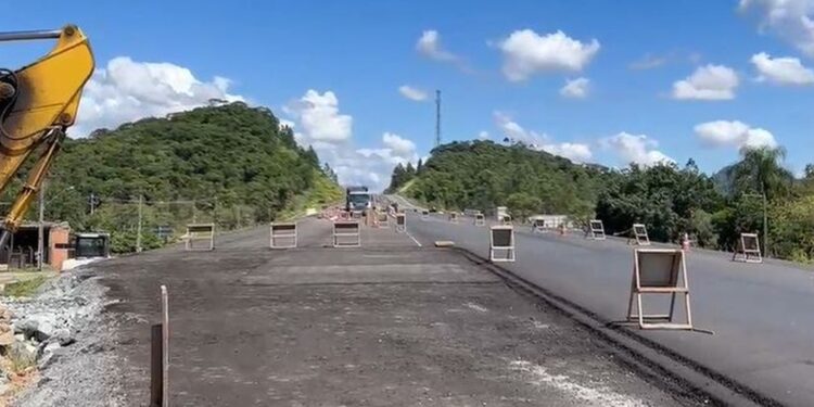 Novo viaduto na BR-280, em Guaramirim, será liberado nesta terça-feira (22)