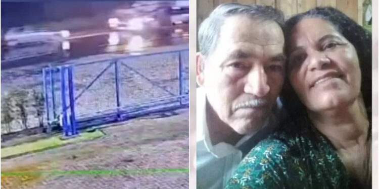 [Vídeo] Casal morre após bater carro contra caminhão em SC