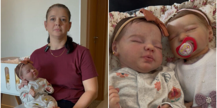 [Vídeo] Artista jaraguaense faz sucesso produzindo bebês reborn: “As crianças são apaixonadas”