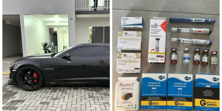 [Vídeo] Polícia Civil faz operação contra grupo que falsificava anabolizantes e Ozempic, em Jaraguá do Sul