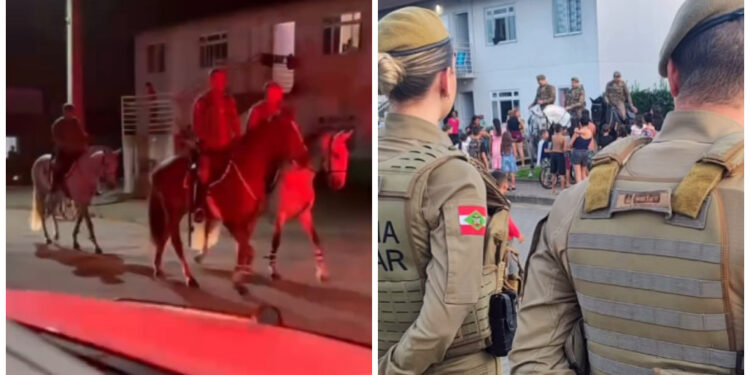 [Vídeo] Polícia Militar de Guaramirim faz Operação Presença em Guaramirim