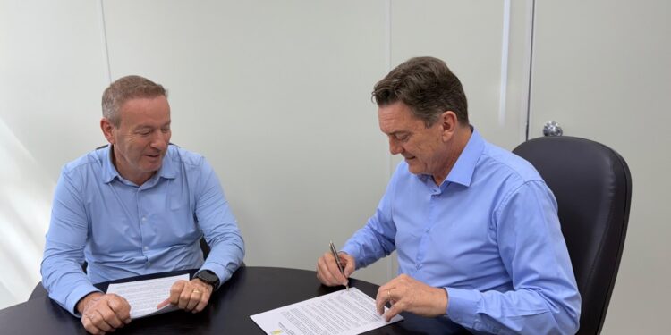 Guaramirim e Schroeder firmam convênio para abastecimento de água no bairro Vila Amizade
