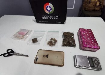 Pagamento via PIX e venda pelo WhatsApp: Traficante é preso em Jaraguá do Sul