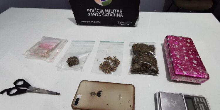 Pagamento via PIX e venda pelo WhatsApp: Traficante é preso em Jaraguá do Sul