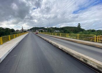 Nova Ponte do Agricultor é liberada para o tráfego em Guaramirim