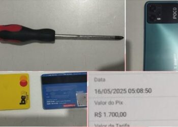 Mulher é presa por roubo após ameaçar vítima com faca e chave de fenda em Jaraguá do Sul