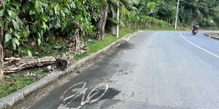 Homem morre após colisão entre duas motos em Jaraguá do Sul