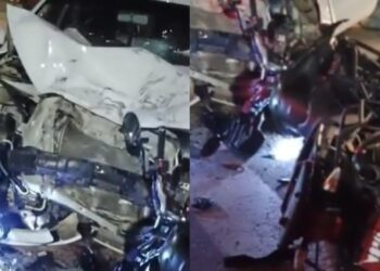 [Vídeo] Motociclista fica gravemente ferido após colisão em Jaraguá do Sul