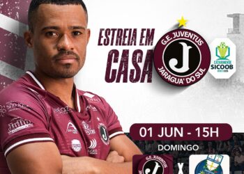 Juventus estreia na Série B do Catarinense domingo, 1, em Jaraguá do Sul