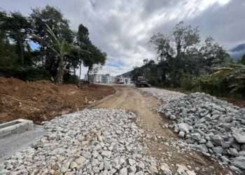 Confira como estão as obras no Trecho V da Rua 13 de Maio, em Jaraguá do Sul