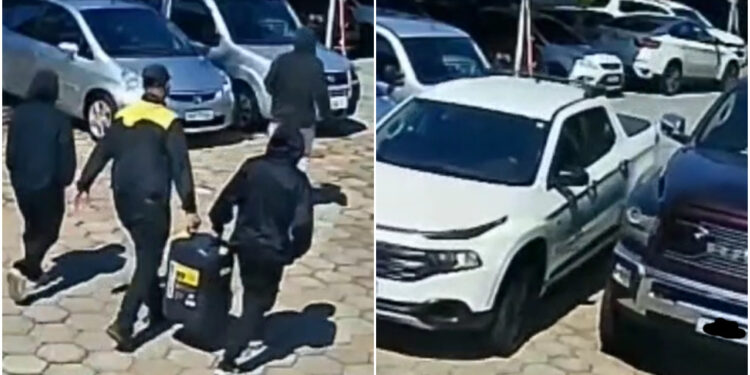 [Vídeo] Polícia Civil prende envolvidos em assalto a revenda de carros em Jaraguá do Sul