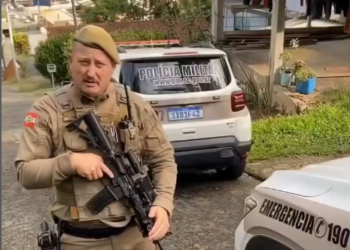 [Vídeo] Foragido da Justiça é preso em Jaraguá do Sul usando nome falso