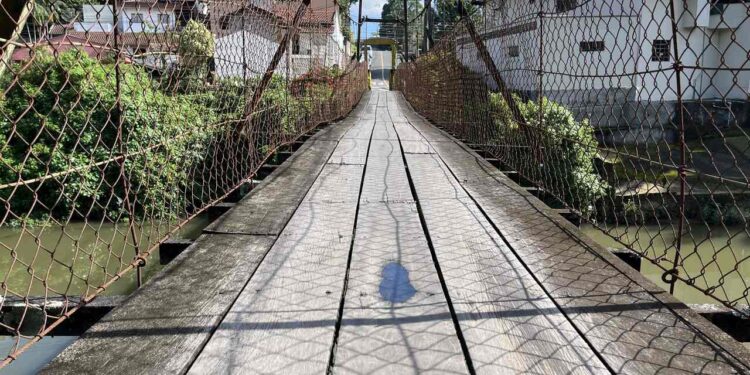 Duas pontes pênseis de Jaraguá do Sul serão revitalizadas