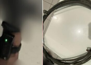 Jovem com 44 passagens policiais é preso após furtar fios de cobre em Jaraguá do Sul