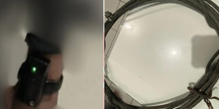 Jovem com 44 passagens policiais é preso após furtar fios de cobre em Jaraguá do Sul