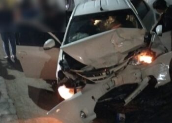 Quatro ficam feridos e condutor embriagado é detido após acidente em Schroeder