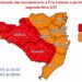 Defesa Civil emite alerta vermelho para o frio intenso em SC