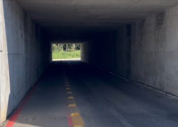 Iluminação de passagem na Ponte do Portal deverá ser concluída nas próximas semanas