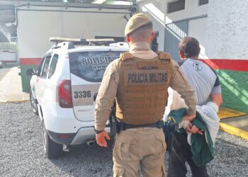 “Tentou não ser reconhecido”: Procurado pela justiça é preso em Guaramirim