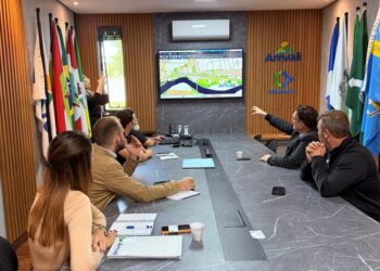 Projeto da nova rotatória entre Bananal do Sul e Centro de Guaramirim entra na fase final de ajustes