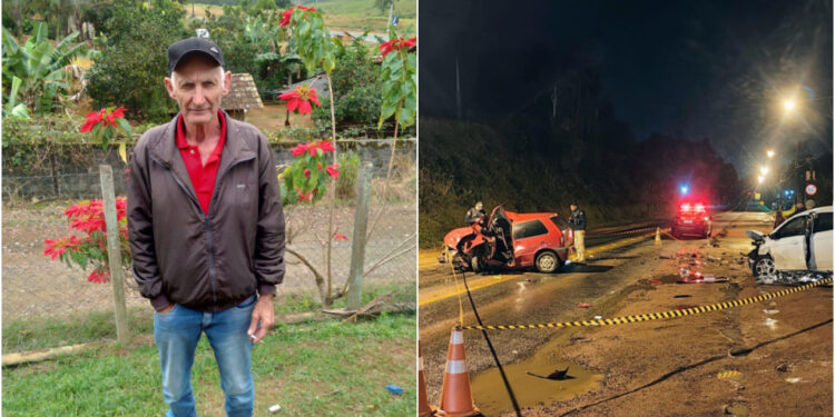 Idoso que morreu em acidente em Corupá é identificado