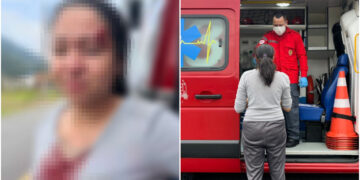 Mulher é atingida por chave inglesa após briga com outra em Jaraguá do Sul