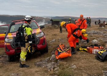 Criança que caiu em cânion entre SC e RS é encontrada sem vida