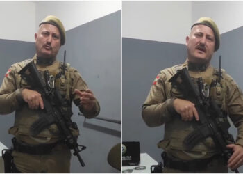 “Aqui não”: Morador de rua é preso após cometer três roubos em menos de uma hora em Jaraguá do Sul