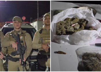 “Enterrou maconha”: Homem é preso por tráfico de drogas em Jaraguá do Sul