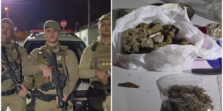 “Enterrou maconha”: Homem é preso por tráfico de drogas em Jaraguá do Sul