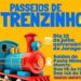 Passeios de Trenzinho vão animar o aniversário de Jaraguá do Sul no dia 25 de julho