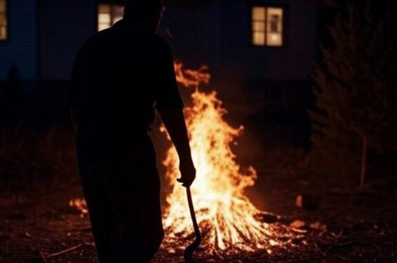 Morador revoltado tenta atear fogo na casa em Massaranduba