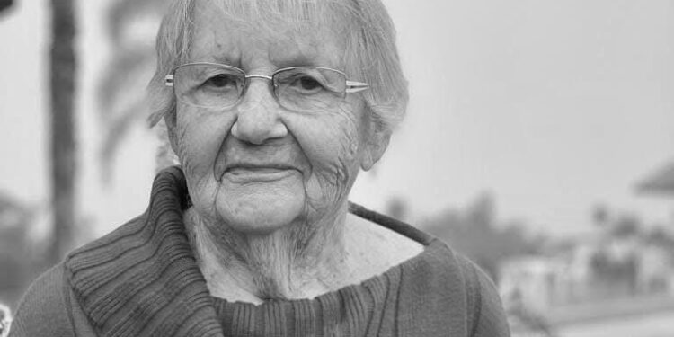 Morre Dona Luiza Debatin Bylaardt, mãe de ex-prefeito de Guaramirim