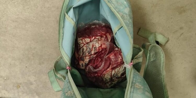 Homem é preso após furtar carnes de mercado em Guaramirim