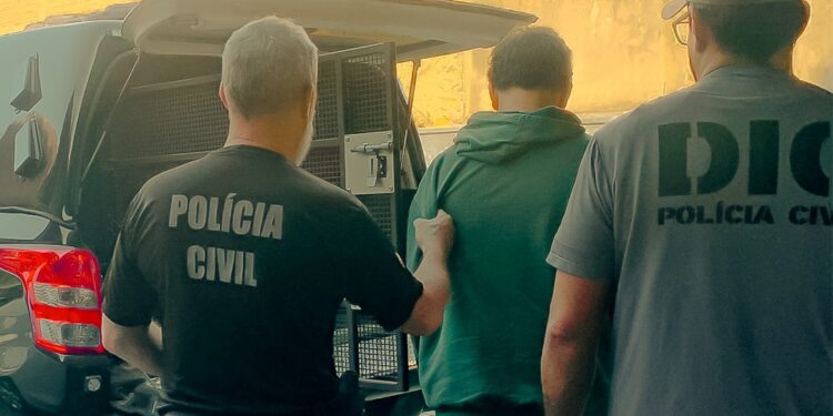 Polícia Civil de Jaraguá do Sul prende foragido condenado por tráfico em São Paulo