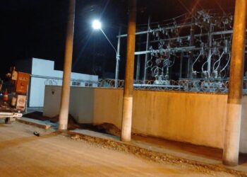 Queima de equipamento gera princípio de incêndio em subestação de Schroeder