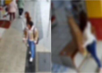 “As espertas”: Duas mulheres furtam caixa vazia de TV em loja de Jaraguá do Sul