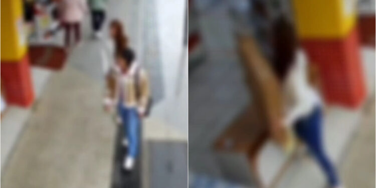 “As espertas”: Duas mulheres furtam caixa vazia de TV em loja de Jaraguá do Sul