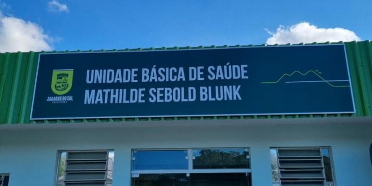 UBS Estrada Nova, em Jaraguá do Sul, retornará para sede oficial em 28 de agosto