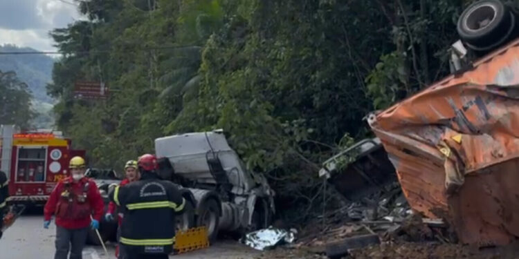 Homem morre em acidente na SC-110, entre Jaraguá do Sul e Pomerode