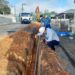 Samae executa obra na Rua Benjamin Stein, em Jaraguá do Sul