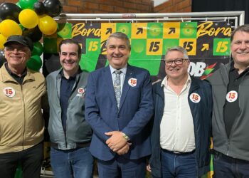 MDB de Jaraguá do Sul reúne mais de 200 pessoas e reforça meta de atrair jovens e mulheres