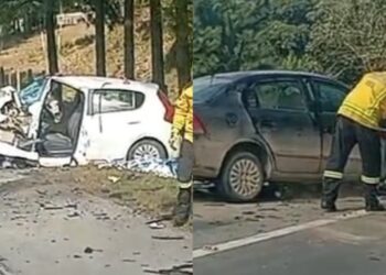 Motoristas morrem em acidente na BR-280, em São Bento do Sul