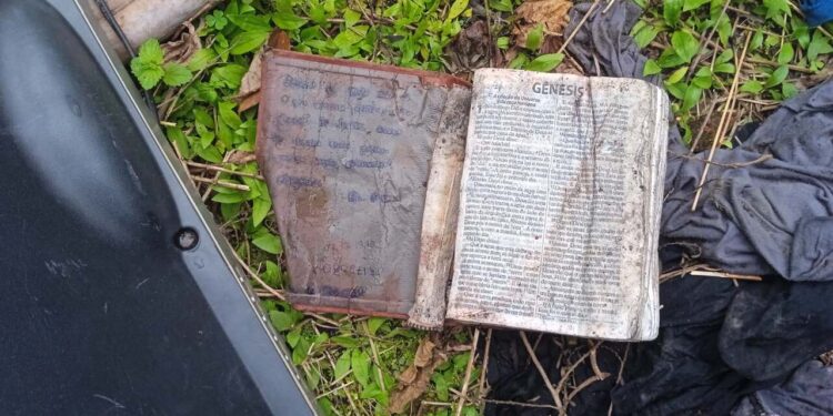 Bíblia permanece intacta após incêndio em Corupá e polícia investiga caso