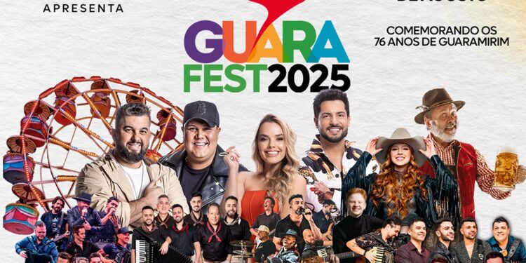 [Vídeo] Confira como será a estrutura da GuaraFest 2025 em Guaramirim