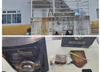 Mais de 250 gramas de maconha é apreendida após ocorrência em Guaramirim