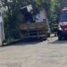 Mecânico fica ferido ao ser atingido por caminhão em Guaramirim